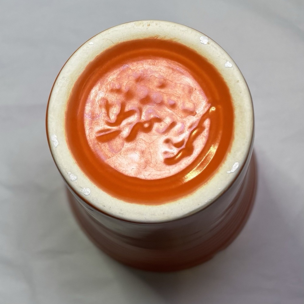 Vintage Homer Laughlin Fiesta 4 1/2" Original Red Water‎ Tumbler Fiestaware - Picture 4 of 4